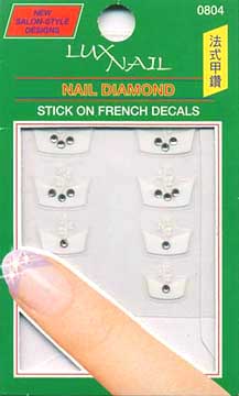 LUXNAIL STICK ON FRENCH DECALS
